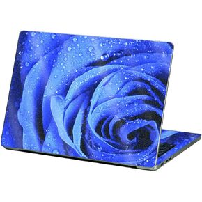 MightySkins Glossy Glitter Skin Compatible with Apple MacBook Air 13.6" M2 (2022) - Rose Closeup | Protective, Durable High-Gloss Glitter Finish | Easy to Apply and Change Styles | Made in The USA