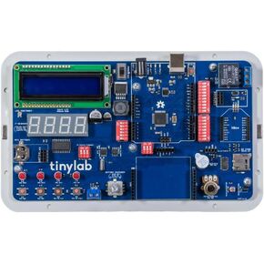 تعمل مجموعة TinyLab Starter Kit مع Arduino و20 وحدة. دليل تعلم البرمجة، مجموعة الأدوات الإلكترونية للمبتدئين، كمبيوتر لوحي واحد للصناع