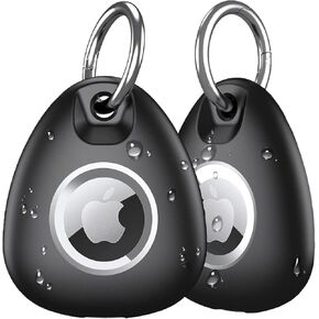 Waterproof AirTag Case One PCS- Keychain Holder Compatible with Apple AirTag, Durable Air Tag Keychain, Secure Air Tag Holder, Protective AirTag Keychain for Keys, Pets, and Bags