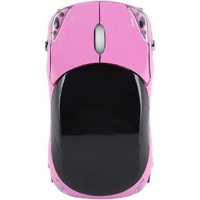 2.4G Mouse Optical Mouse with 1600DPI, Up to 10m , Plug andPlay, USB Receiver Storage Compartment, Mouse for Desktop Gaming Office (Blue)