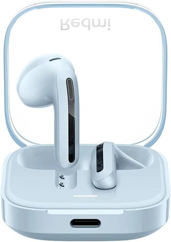 Xiaomi Redmi Buds 6 Active (Global Version) Wireles Earbuds, Bluetooth 5.4 in-Ear Headphones, 30H Long Battery Life,Noise Cancellation for Calls, 5 Tuning Modes, IPX4 Waterproof - Blue in Saudi Arabia