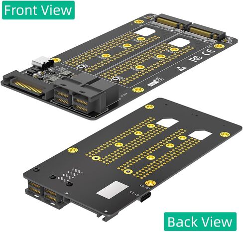 الإصدار الجديد من Mustpoint Dual M.2 NVME SSD إلى محول SFF-8643 المزدوج in Saudi Arabia