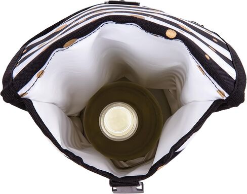 PackIt Freezable Wine, Black Bag, Large in Kuwait