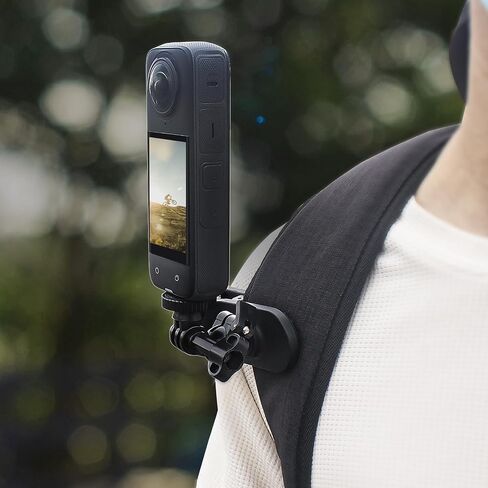 حزام ظهر FitTSTILL مزود بمشبك سريع التركيب متوافق مع Go Pro Hero 12,11,10,9,8,7,6,5,4,Session,3+,3,2,1,Hero (2018),Fusion,Max, كاميرات الأكشن أوسمو أكشن 4، أكشن 3 in Saudi Arabia