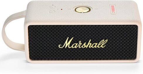 Silicone Cover for Marshall EMBERTON/EMBERTON III Speaker, Anti-Bump Portable Speaker Silicone Cover case (Beige) in Saudi Arabia