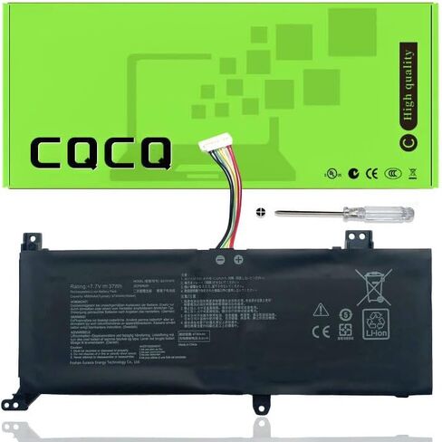 CQCQ B21N1818 C21N1818 C21N1818-2 0B200-03280500 C21PpJH Battery for Asus VivoBook 14 F412DA X412FJ F412FJ A412FA F412FA F412UA X412FA X412FL X412UA X412UB X412UF Series (7.6V 32Wh/4050mAh) in Saudi Arabia
