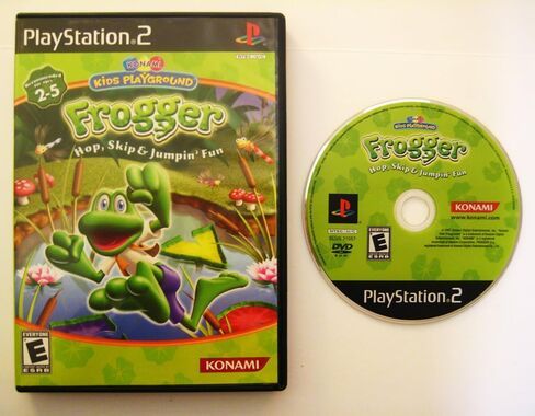 Konami Kids Playground: Frogger Hop, Skip, & Jumpin' Fun - بلاي ستيشن 2 (متجدد) in Saudi Arabia