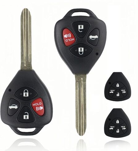 Key Fob Remote Replacement Compatible with Toyota Venza 2009 2010 2011 2012 2013 2014 2015 2016/2010-2013 Corolla Keyless Entry Remote Control Car Key GQ4-29T G CHIP in Kuwait