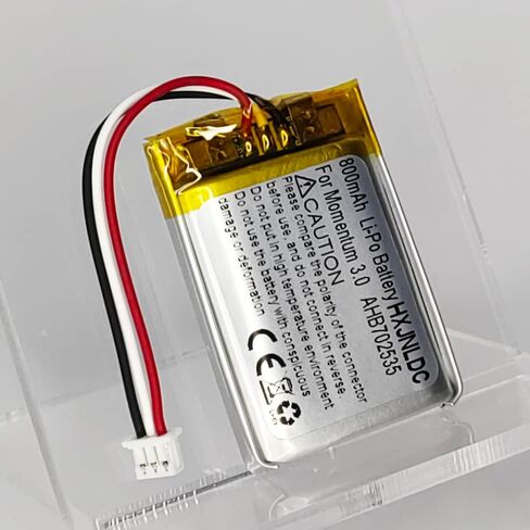 DC 3.7V 800mAh AHB702535PCT-01 Rechargeable Polymer Lithium Battery for Sennheiser Momentum 3.0 M3AEBT M3IETW Wireless Noise Cancelling Headphones Battery Replacement in Saudi Arabia