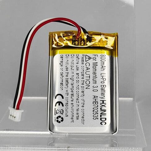 DC 3.7V 800mAh AHB702535PCT-01 Rechargeable Polymer Lithium Battery for Sennheiser Momentum 3.0 M3AEBT M3IETW Wireless Noise Cancelling Headphones Battery Replacement in Saudi Arabia