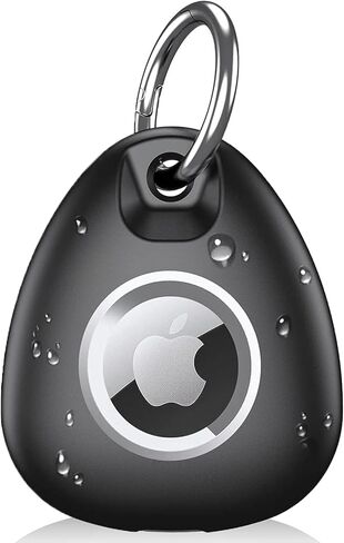 Waterproof AirTag Case One PCS- Keychain Holder Compatible with Apple AirTag, Durable Air Tag Keychain, Secure Air Tag Holder, Protective AirTag Keychain for Keys, Pets, and Bags in Saudi Arabia