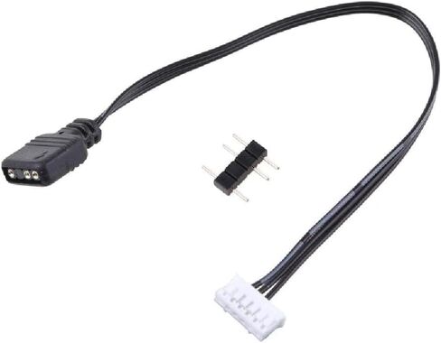 1 قطعة أسود لوحدة تحكم مروحة Coolmoon 5V 3 Pin إلى 6pin 4Pin كابل محول نقل 5V ARGB 3Pin إلى 4P 6P كابل محول إلكترونيات الصوت المنزلي ملحقات الصوت المنزلية كابلات أسلاك الطاقة in Saudi Arabia