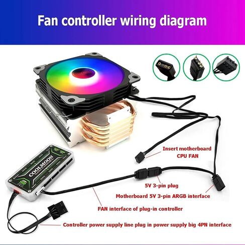 1 قطعة أسود لوحدة تحكم مروحة Coolmoon 5V 3 Pin إلى 6pin 4Pin كابل محول نقل 5V ARGB 3Pin إلى 4P 6P كابل محول إلكترونيات الصوت المنزلي ملحقات الصوت المنزلية كابلات أسلاك الطاقة in Saudi Arabia
