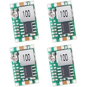 12Pcs Mini 360 Buck Converter Mini 360 3A DC Voltage Step Down Regulator Power Converter 4.75V-23V to 1V-17V Adjustable Power Step-Down Module RC Airplane Power Buck Module