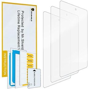 Mr.Shield Designed For Amazon New - Fire Tablet 7" 7 Inch (5th Generation - 2015 Release) Premium Clear Screen Protector [3-PACK] with Lifetime Replacement