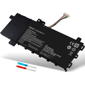 32Wh C21N1818-1 Laptop Battery Replacement for ASUS VivoBook 15 F512FA X512DA F512FL F512FA-BQ067T F512FL-EJ054T X512DK S512DK S512FL A512FA A512JP K512FA 0B200-03190800 0B200-03280800 2ICP7/54/83