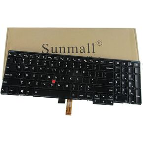 Laptop Keyobard Replacement with Backlit and Pointer Compatible with Lenovo ThinkPad Edge E531 E540 W540 W541 W550 W550S T540 T540P T550 L540 Series Fit P/N 0C45254 Black US Layout