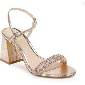 Jewel Badgley Mischka Earlene Strappy Block Heel in Saudi Arabia