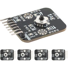 5Pcs 5-Channel Navigation Button Switch Module 5D Rocker Joystick Microcontroller Independent Keyboard Switch Button Experiment