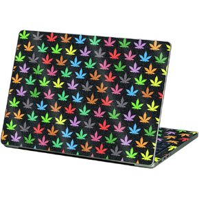 MightySkins Glossy Glitter Skin Compatible With Apple MacBook Air 13.6" M2 (2022) - Sticky Icky Icky | Protective, Durable High-Gloss Glitter Finish | Easy To Apply and Change Styles | Made in The USA