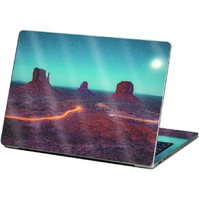 MightySkins Glossy Glitter Skin Compatible with Apple MacBook Air 13.6" M2 (2022) - Monument Valley | Protective Durable High-Gloss Glitter Finish | Easy to Apply and Change Styles | Made in The USA