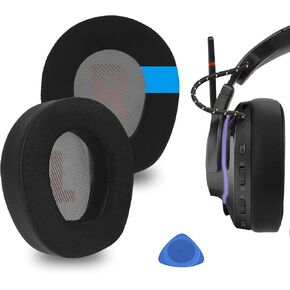 Geekria Sport Cooling-Gel Replacement Ear Pads for JBL Quantum 800 Wireless Headphones Ear Cushions, Headset Earpads, Ear Cups Cover Repair Parts (Black)
