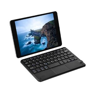 Cuifati Ultra-Slim Mini Touchpad Keyboard, All-in-One Keyboard with Built-in Multi-Touch Trackpad for Smart TV HTPC PC Tablet Google Laptop Windows Android