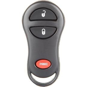 ECCPP 1X Keyless Entry Remote Key Fob Replacement for Jeep Cherokee Grand Cherokee for Dodge Dakota Durango Ram 1500/2500/3500 99-04 Key fob FCC 04686366 05014736 GQ43VT9T (315MHz)