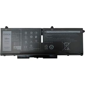 FK0VR 58Wh Battery Replacement for Dell Latitude 5330 7330 7430 7530 / Latitude 5330 2-in-1/7330 2-in-1/7430 2-in-1 / P133G P134G Series FKOVR 8H6WD 293F1 01VX5 404T8 51R71 8P81K 15.2V