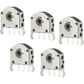 MECCANIXITY Mouse Wheel Encoder 4.5mm 300W Time Accurate Decoder Rotary Mouse Scroll Wheel Encoder 5 Pcs