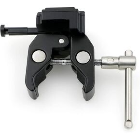 Alvins V-Mount Clamp V-Mount Plate with Clamp for Tripod V-Lock Battery Adapter Adjustable Super Crab Clamp for Tripod Photography| Light Stand| Shoulder Rig| Support Rod| C-Stand