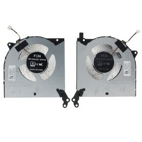Replacement CPU+GPU Cooling Fan for Lenovo Legion 5 5I 15IMH05 15ARH Legion 5 5i 17 2020 Model DC28000FAF0 FM9H DC28000FBF1 FM9J 5F10S13917