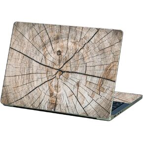 MightySkins Glossy Glitter Skin Compatible with Apple MacBook Pro 13" M2 (2022) - Tree Rings | Protective, Durable High-Gloss Glitter Finish | Easy to Apply and Change Styles | Made in The USA