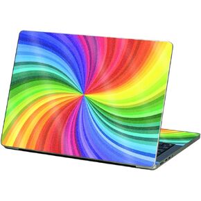 MightySkins Glossy Glitter Skin Compatible with Apple MacBook Pro 13" M2 (2022) - Color Swirl | Protective, Durable High-Gloss Glitter Finish | Easy to Apply and Change Styles | Made in The USA