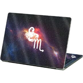 MightySkins Glossy Glitter Skin Compatible with Apple MacBook Pro 13" M2 (2022) - Scorpio | Protective, Durable High-Gloss Glitter Finish | Easy to Apply, Remove, and Change Styles | Made in The USA