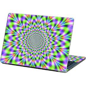 MightySkins Glossy Glitter Skin Compatible with Apple MacBook Pro 13" M2 (2022) - Hypnosis | Protective, Durable High-Gloss Glitter Finish | Easy to Apply, Remove, and Change Styles | Made in The USA