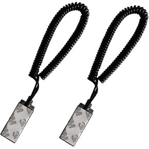 [PiBridge] Remote Control Security Cable Remote Control Security Lock, Tether for Remote Control (4 Feet 2 Pack)