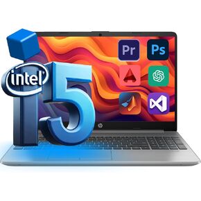 HP Newest Pro 250 Intel 10-Core i5 High-Performing Laptop, 32GB RAM, 1TB SSD, Intel Iris Xe Graphics, Wi-Fi 6, 15.6" FHD, Win11 Pro, Moderate Video Editing, Photoshop, Game, P500 250GB External