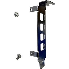 BestParts New Generic Low Profile Short Bracket Replacement for AMD Radeon Pro WX3200 WX4100 Graphics Cards with Screws