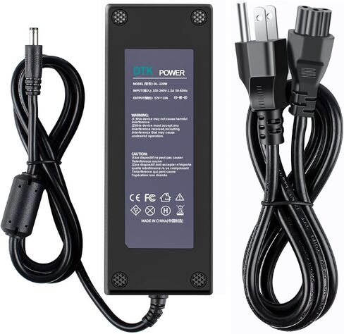 محول شاحن رئيسي DTK 12V 10A 120W لشاشة TFT LCD، LED، TV، NAS، HD خارجي، Pico-PSU، جهاز التوجيه، المحور، موصل التبديل: 5.5 مم × 2.5 مم in Saudi Arabia