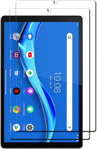 [2 Pack] Screen Protector for Lenovo Tab M10 HD 2nd Gen (TB-X306X) / Smart Tab M10 HD 2nd Gen (TB-X306F) 10.1 Inch 2020 Release, Tempered Glass Screen Film Guard Screen Protector in Kuwait