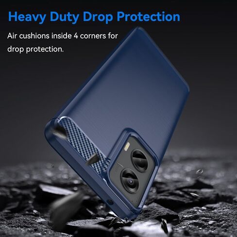 for Moto G Stylus 5G 2024 Case: with 2pcs Screen Protector Shock-Absorption Flexible TPU Rubber Protective Phone Cover for Motorola G Stylus 5G 2024(Black) in Kuwait