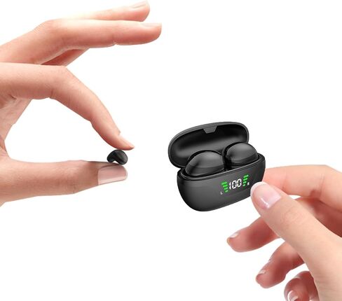 Wireless Mini Small Invisible Earbuds Hidden for Work Bluetooth Micro Tiny Smallest Earbuds for Small Ears Bluetooth Invisible Small Ear Buds Discreet Low Profile Spy Earpiece in Saudi Arabia