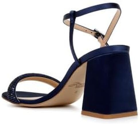 Jewel Badgley Mischka Earlene Strappy Block Heel in Kuwait