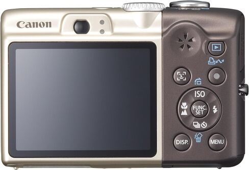 كاميرا Canon Powershot A1000IS الرقمية بدقة 10 ميجابكسل مع تكبير بصري للصورة 4x (بني) (متجدد) in Saudi Arabia