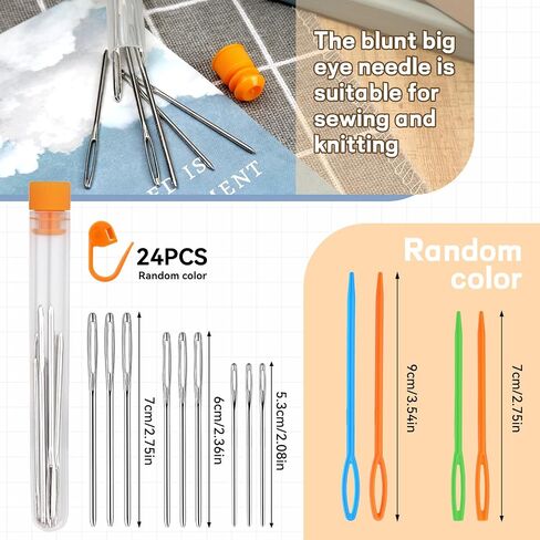QMNNMA 6 Sizes Crochet Hooks,Ergonomic Arthritis Handle,6mm-10mm Large Size Soft Handle Crochet Hooks and Plastic Big Eye Needle and Other Accessories for Knitting Sweaters, Scarves and Hats in Saudi Arabia