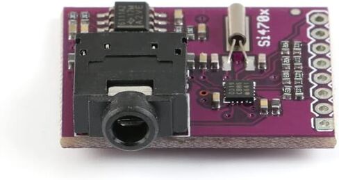 2 قطعة Si4703 RDS راديو FM وحدة 76-108 ميجا هرتز موالف تقييم RDS مجلس التنمية AVR ARM PIC USB FM راديو لاردوينو in Saudi Arabia