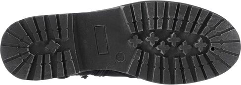 أحذية طويلة للكاحل للسيدات من GC Shoes، أحذية مريحة للمهرجانات، أحذية عصرية مضادة للانزلاق، أحذية للدراجات النارية بسحاب للنساء in Kuwait