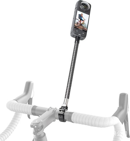 حامل كاميرا Fotoleey 360 للدراجات النارية، حامل مقود الدراجة لـ Insta360 X4، X3، X2، Ace Pro، Ace، GoPro ينطبق على ركوب الدراجات على الطرق in Kuwait