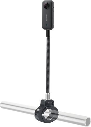 حامل كاميرا Fotoleey 360 للدراجات النارية، حامل مقود الدراجة لـ Insta360 X4، X3، X2، Ace Pro، Ace، GoPro ينطبق على ركوب الدراجات على الطرق in Kuwait